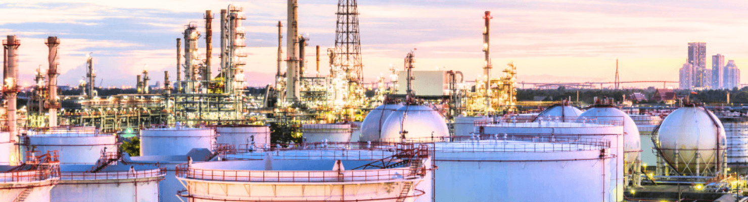 oil gas refining header